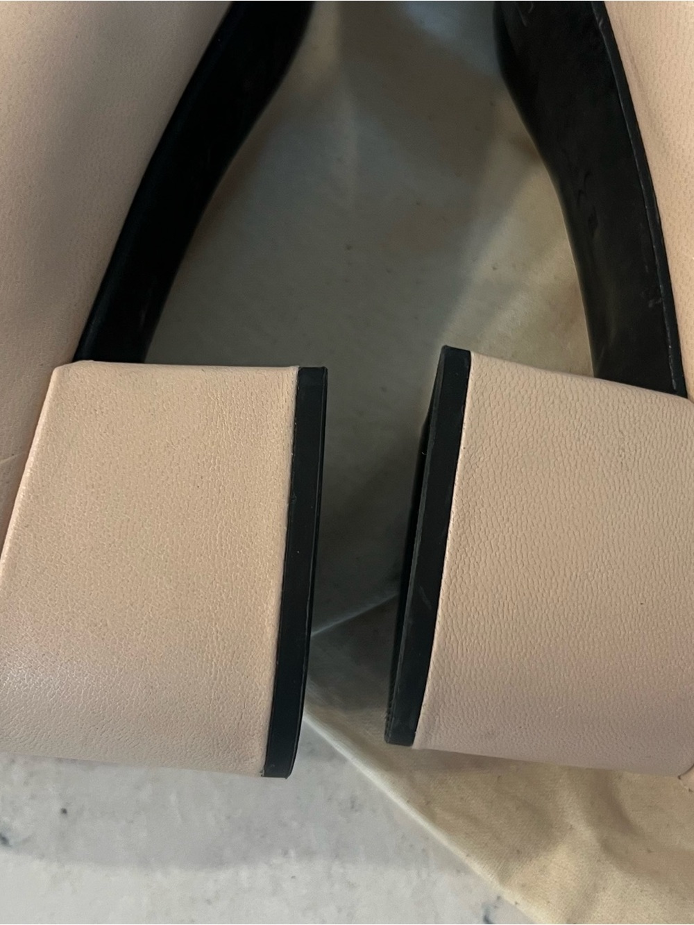 Tory Burch Leather Cap Toe Pump Sz 8 - Picture 8 of 10